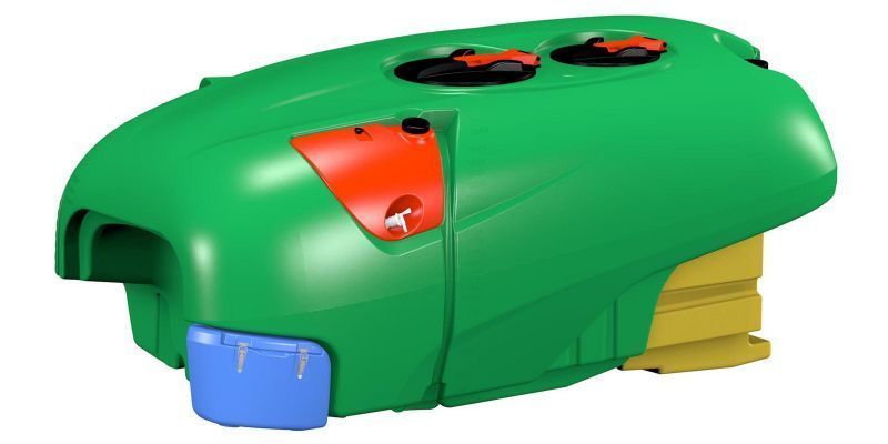Verzellesi - Polyethylene tanks für geschleppte Sprühgeräte